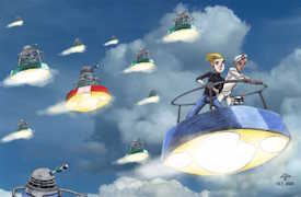 Jonny Quest vs. Daleks