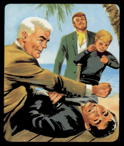 Detail from back of 1966 annual